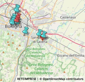 Mappa Via Firenze, 40068 San Lazzaro di Savena BO, Italia (5.23385)
