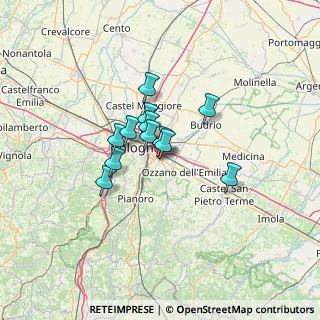 Mappa Via Firenze, 40068 San Lazzaro di Savena BO, Italia (8.56917)