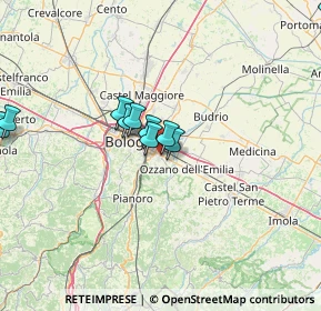 Mappa Via Firenze, 40068 San Lazzaro di Savena BO, Italia (17.74667)