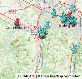 Mappa Via Venezia, 40033 Casalecchio di Reno BO, Italia (4.79)