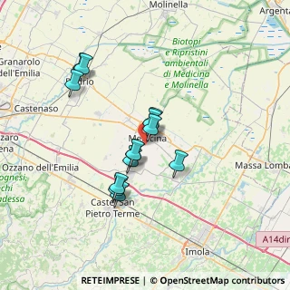 Mappa Via Salvador Allende, 40059 Medicina BO, Italia (5.81385)