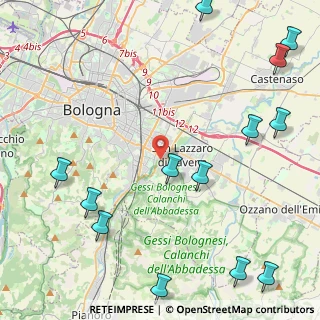 Mappa Via Bassano del Grappa, 40139 Bologna BO, Italia (6.27)