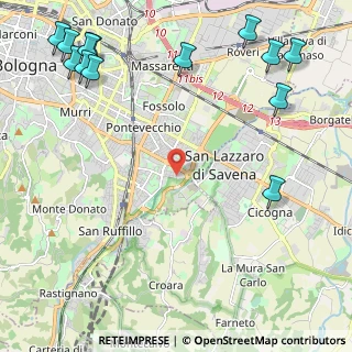 Mappa Via Bassano del Grappa, 40139 Bologna BO, Italia (3.34846)