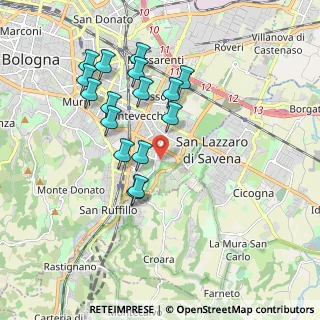 Mappa Via Osoppo, 40139 Bologna BO, Italia (1.82)