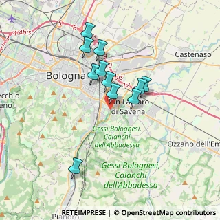 Mappa Via Osoppo, 40139 Bologna BO, Italia (3.05818)