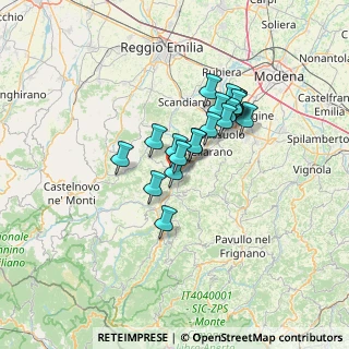 Mappa Via dell'Artigianato, 42031 Baiso RE, Italia (10.0515)