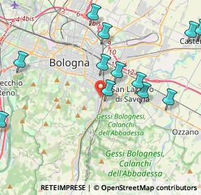 Mappa Via Umberto Giordano, 40141 Bologna BO, Italia (5.22714)