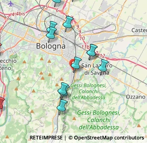 Mappa Via della Foscherara, 40141 Bologna BO, Italia (4.85867)