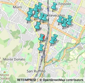 Mappa Via Umberto Giordano, 40141 Bologna BO, Italia (0.964)