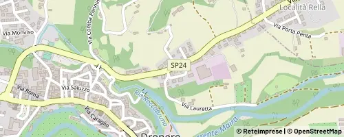 Mappa Dronero