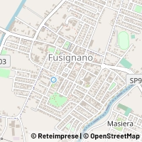 地图 Fusignano