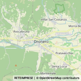 Mappa Dronero