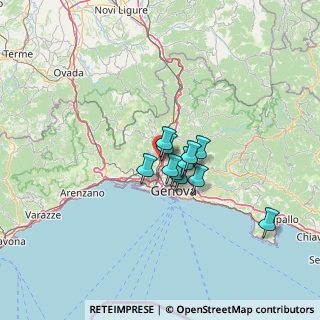 Mappa Via al Santuario di Nostra Signora della Guardia, 16162 Genova GE, Italia (7.90545)