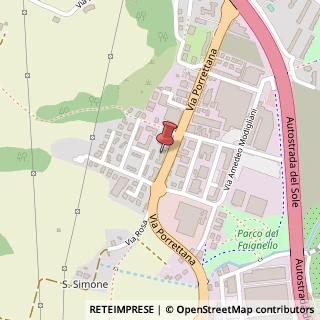 Mappa Via Porrettana, 516, 40033 Casalecchio di Reno, Bologna (Emilia Romagna)