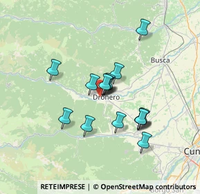 Mappa Via Pasubio, 12025 Dronero CN, Italia (5.63188)