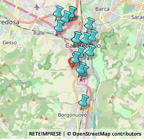 Mappa Via S. Botticelli, 40033 Casalecchio di Reno BO, Italia (1.57938)