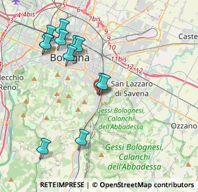 Mappa Piazza Caduti di San Ruffillo, 40141 Bologna BO, Italia (4.14917)