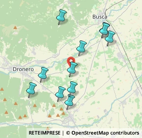 Mappa Via Centallo, 12025 Dronero CN, Italia (3.92182)