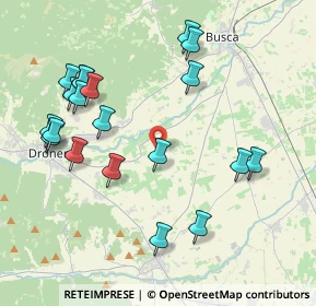 Mappa Via Centallo, 12025 Dronero CN, Italia (4.457)