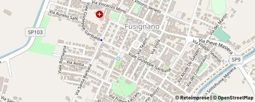 Mappa Fusignano