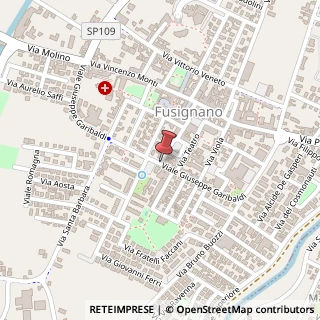 Mappa Via garibaldi 123, 48010 Fusignano, Ravenna (Emilia Romagna)
