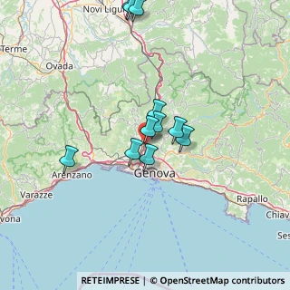 Mappa Via Ferriere Bruzzo, 16162 Genova GE, Italia (13.22455)