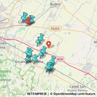 Mappa Via Casolara Nuova, 40064 Ozzano dell'Emilia BO, Italia (4.20263)