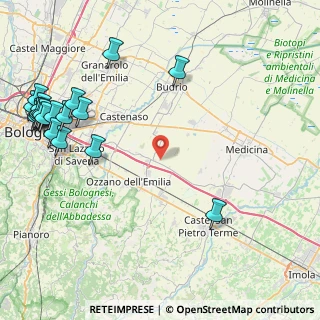 Mappa Via Casolara Nuova, 40064 Ozzano dell'Emilia BO, Italia (12.284)