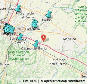 Mappa Via Casolara Nuova, 40064 Ozzano dell'Emilia BO, Italia (12.165)