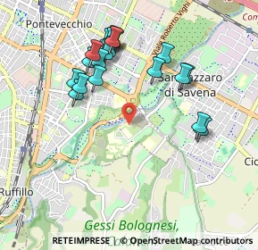 Mappa Via Altura, 40124 Bologna BO, Italia (0.9815)