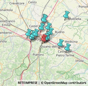 Mappa Via Altura, 40124 Bologna BO, Italia (9.34333)