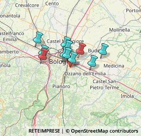 Mappa Via Altura, 40124 Bologna BO, Italia (8.72)