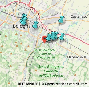 Mappa Via Altura, 40124 Bologna BO, Italia (3.31333)
