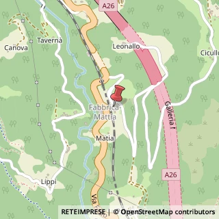Mappa Via Fado, 67, 16010 Campo Ligure, Genova (Liguria)
