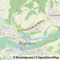 Mapa Dronero