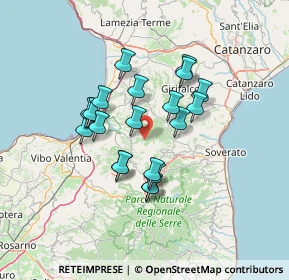 Mappa P87G+36, 89819 Monterosso Calabro VV, Italia (12.209)