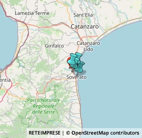Mappa Via Neto, 88060 Montepaone CZ, Italia (58.72)