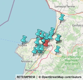Mappa Località Zona Industriale, 89900 Vibo Valentia VV, Italia (9.61895)