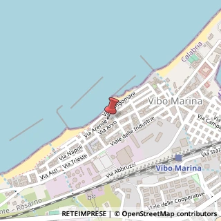 Mappa Via Arenile, 53, 89900 Vibo Valentia, Vibo Valentia (Calabria)