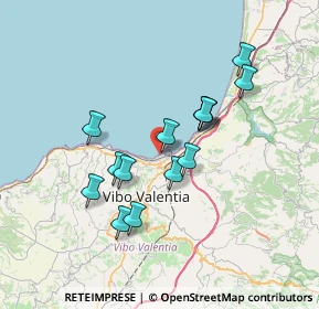 Mappa Via Arenile, 89900 Vibo Valentia VV, Italia (6.76929)