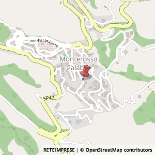 Mappa Via Regina Margherita, 103, 89819 Monterosso Calabro, Vibo Valentia (Calabria)
