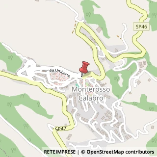 Mappa Piazza Milite Ignoto, 26, 89819 Monterosso Calabro, Vibo Valentia (Calabria)