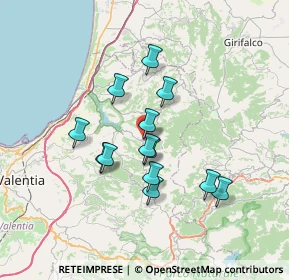 Mappa Località Ligoni, 89819 Monterosso Calabro VV, Italia (6.29769)