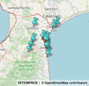 Mappa Centro Commerciale Le Vele, 88060 Soverato CZ, Italia (8.76167)