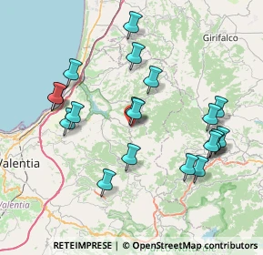 Mappa 89819 Monterosso Calabro VV, Italia (8.706)