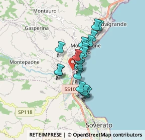 Mappa Via Gioacchino da Fiore, 88060 Montepaone CZ, Italia (1.2525)