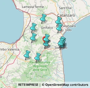 Mappa Via Manzoni, 88067 San Vito sullo Ionio CZ, Italia (11.424)