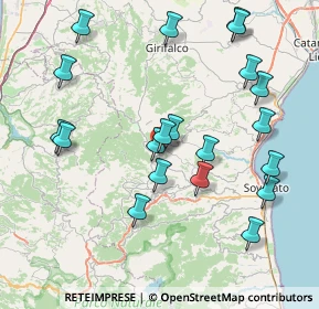 Mappa 88067 Cenadi CZ, Italia (9.445)