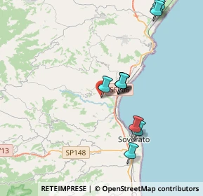 Mappa Via Busento, 88060 Montepaone CZ, Italia (4.11818)