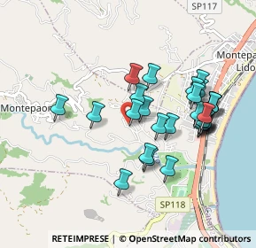 Mappa Via Busento, 88060 Montepaone CZ, Italia (0.95357)